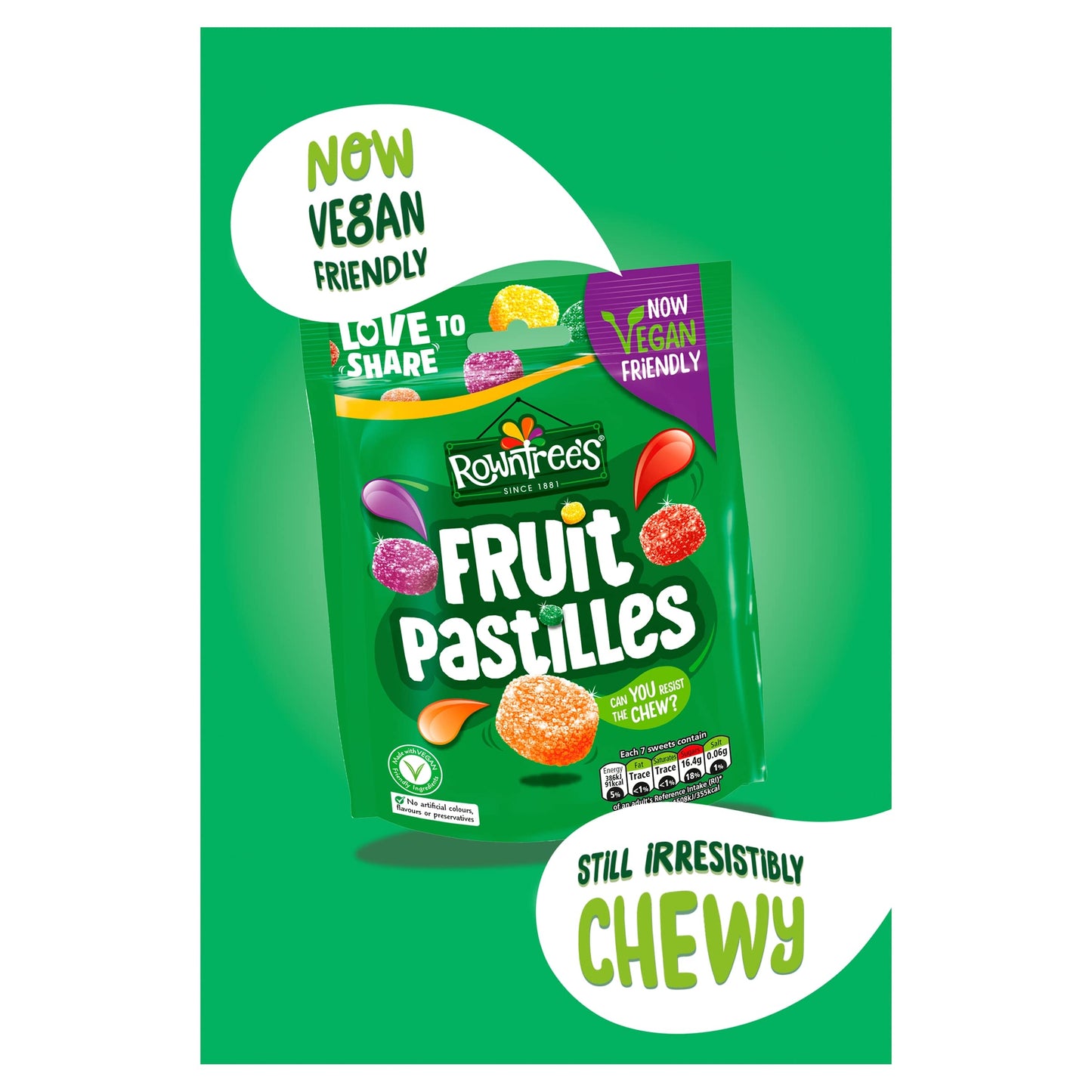 Rowntrees Fruit Pastilles 150g