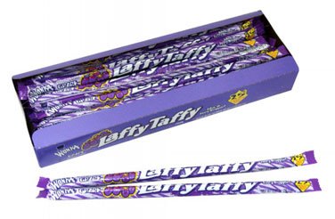 Laffy Taffy Ropes - Grape, 24 count box by Laffy Taffy