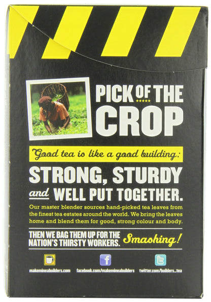 Builders Teabags, 80-Count by British Wholesale Imports