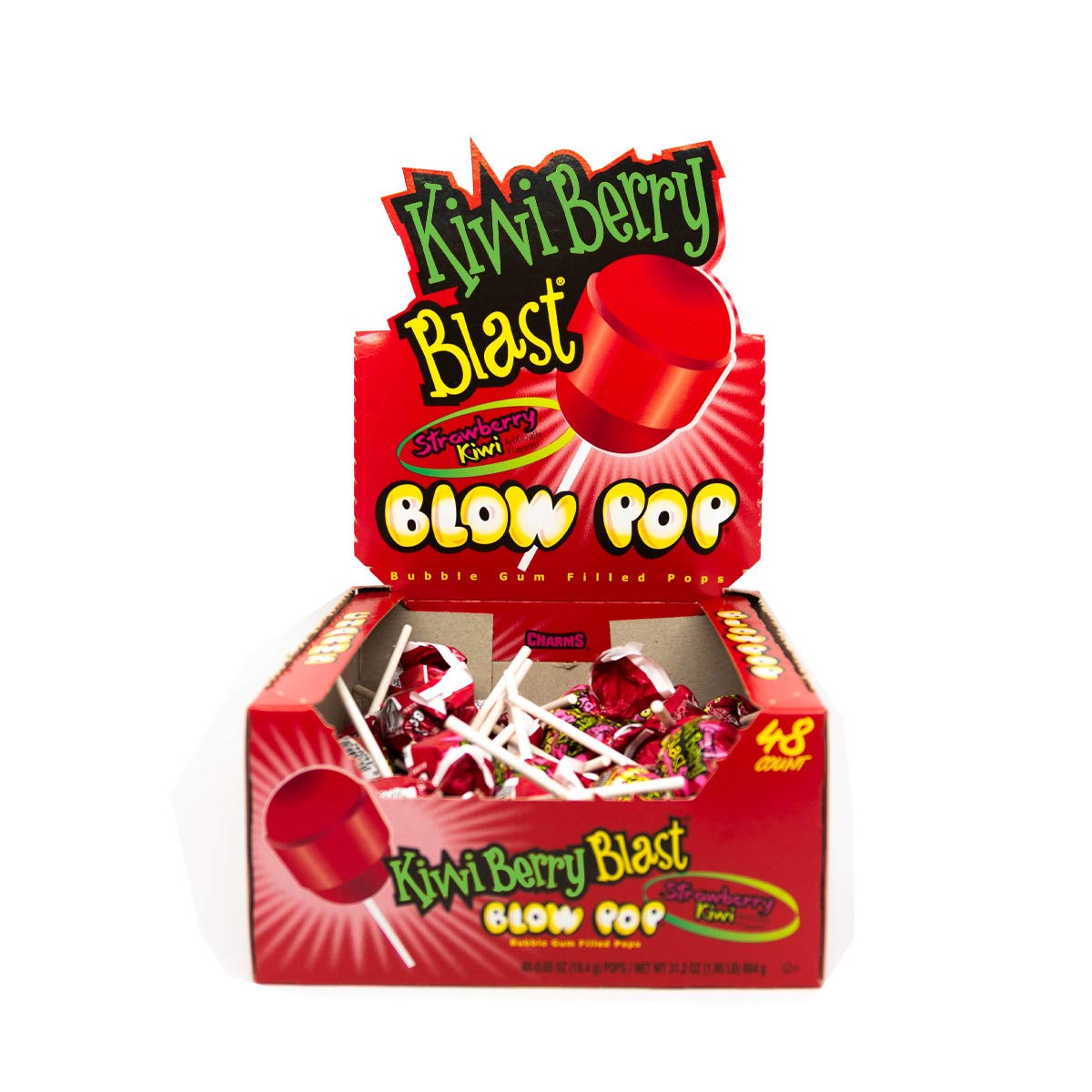 Charms Blow Pops, 48-Count Box