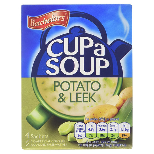 Batchelors Cup a Soup Creamy Potato & Leek 112g by N/A