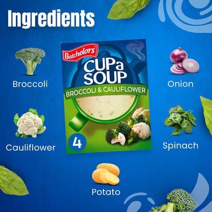 Batchelors 1 Cup A Soup, Creamy Cauliflower and Broccoli, 101G
