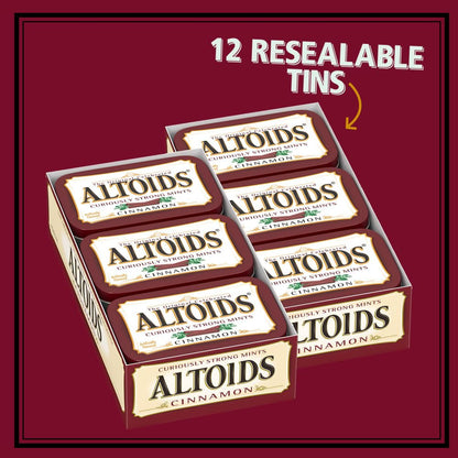 Altoids Cinnamon Mints, 1.76 Ounce (12 Packs)