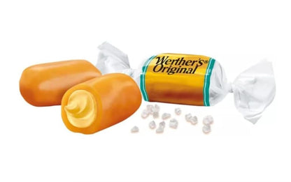 WERTHER'S ORIGINAL SALTED CARAMEL ÉCLAIR, 116gm, pack of 3, WERTHER'S SALTED CARAMEL ÉCLAIR