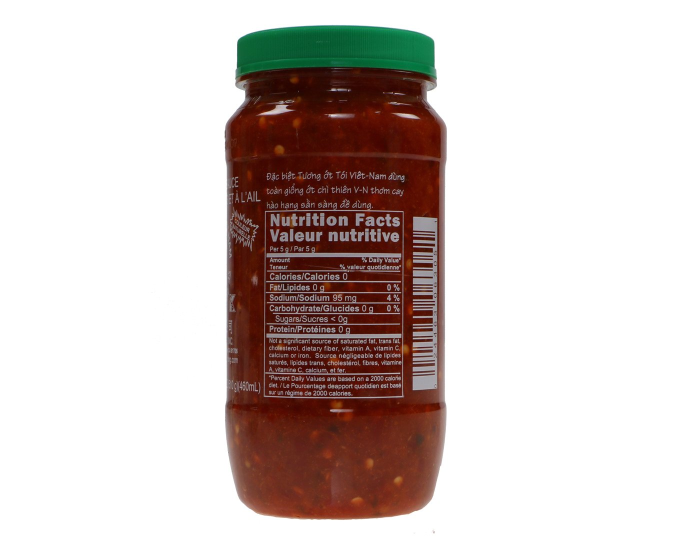 Huy Fong Chili Garlic sauce 460ml(18oz) - 2 pack / Sauce aux piments et à l'ail 460ml(18oz) - paquette de 2)