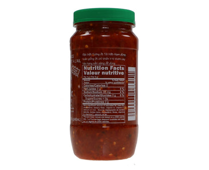 Huy Fong Chili Garlic sauce 460ml(18oz) - 2 pack / Sauce aux piments et à l'ail 460ml(18oz) - paquette de 2)