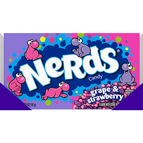 Nestle Tb Wonka Nerds Grape Strawberry, 12 Count