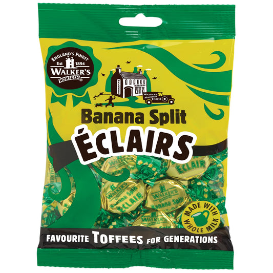 Walkers Banana Split Eclairs (150g)