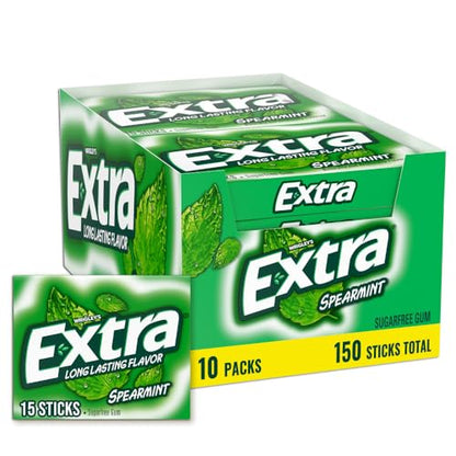 Extra Sugarfree Gum, 15-Count