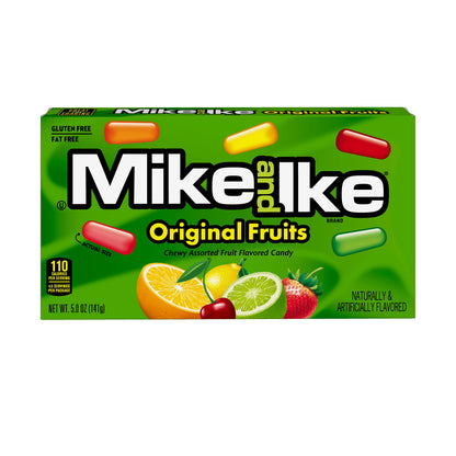 Mike and Ike Chewy Candy, Original, 5 Ounce (Pack of 12)