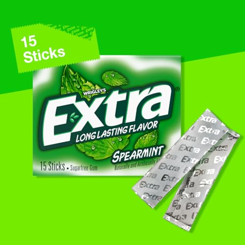 Extra Sugarfree Gum, 15-Count