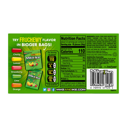 Mike and Ike Chewy Candy, Original, 5 Ounce (Pack of 12)