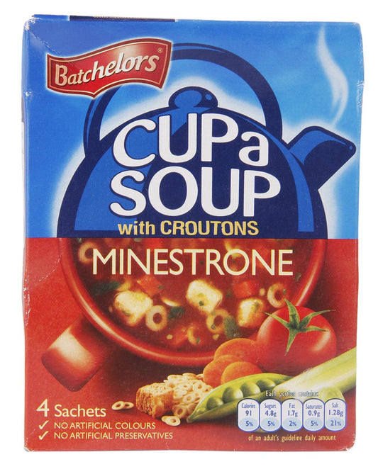 Batchelors - Cup A Soup - Minestrone with Croutons (1 x 94g Box )