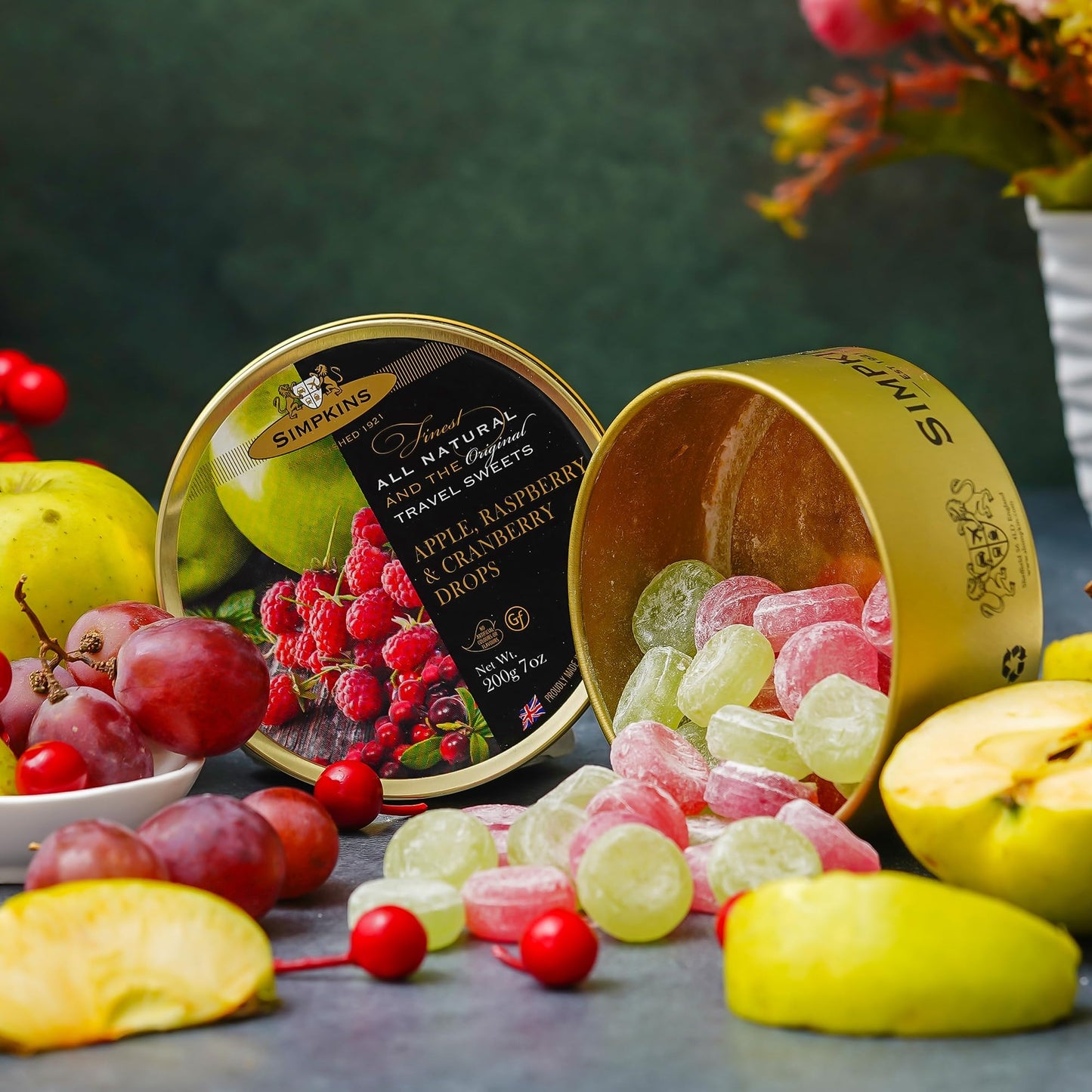 Simpkins Travel Sweets Apple, Raspberry and Cranberry