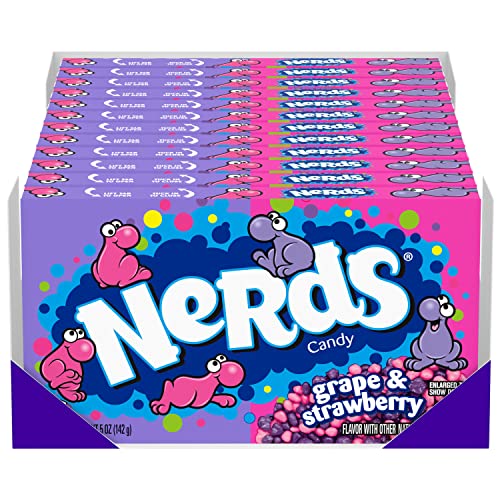 Nestle Tb Wonka Nerds Grape Strawberry, 12 Count