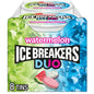 ICE BREAKERS Duo Fruit Plus Cool Watermelon Sugar Free Breath Mints Tins, 1.3 oz (8 Count)