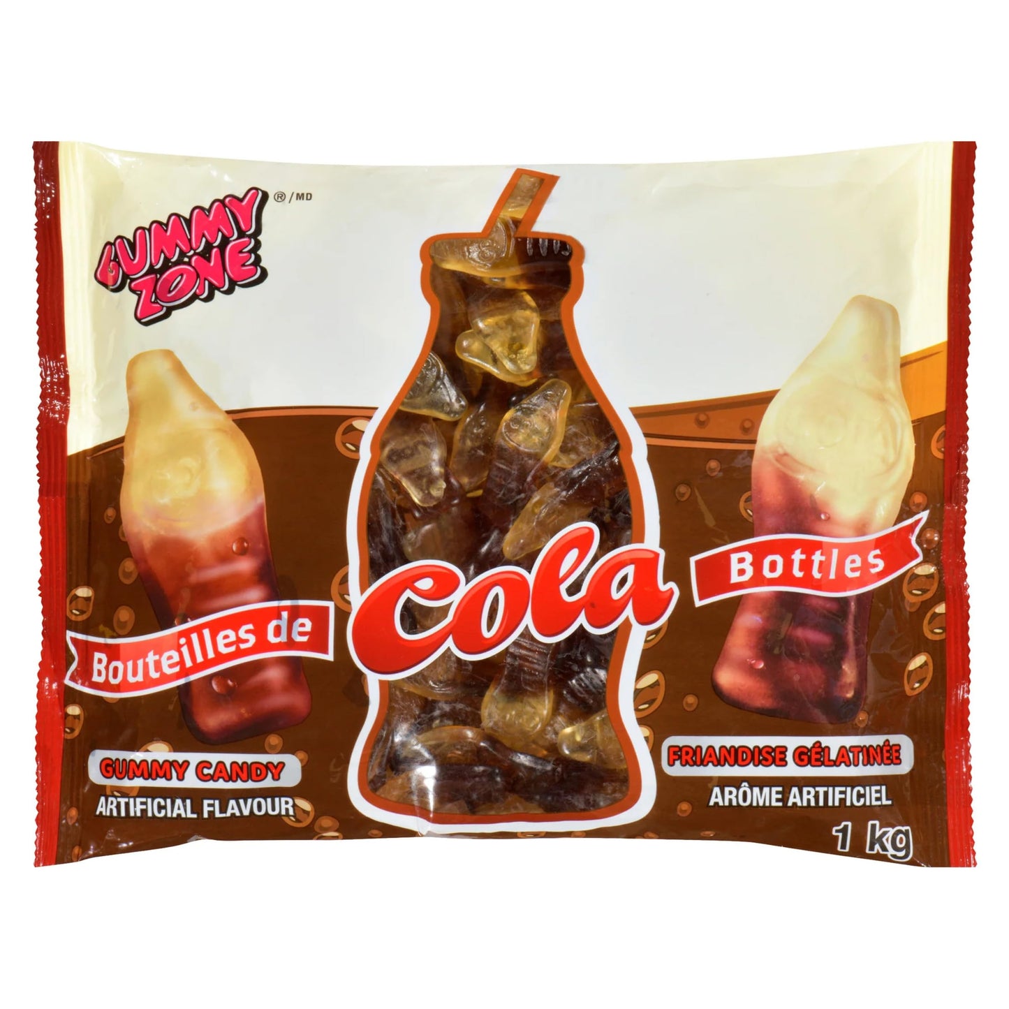 Cola Bottles Gummy Candy, 1KG Bag