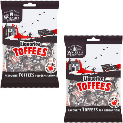 Walkers Nonsuch Licorice Toffees, 5.3 oz., Two Bags