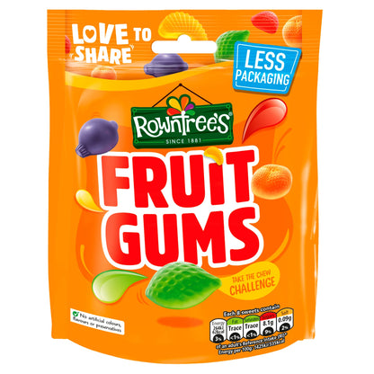 Rowntrees Fruit Gums, 150 Grams