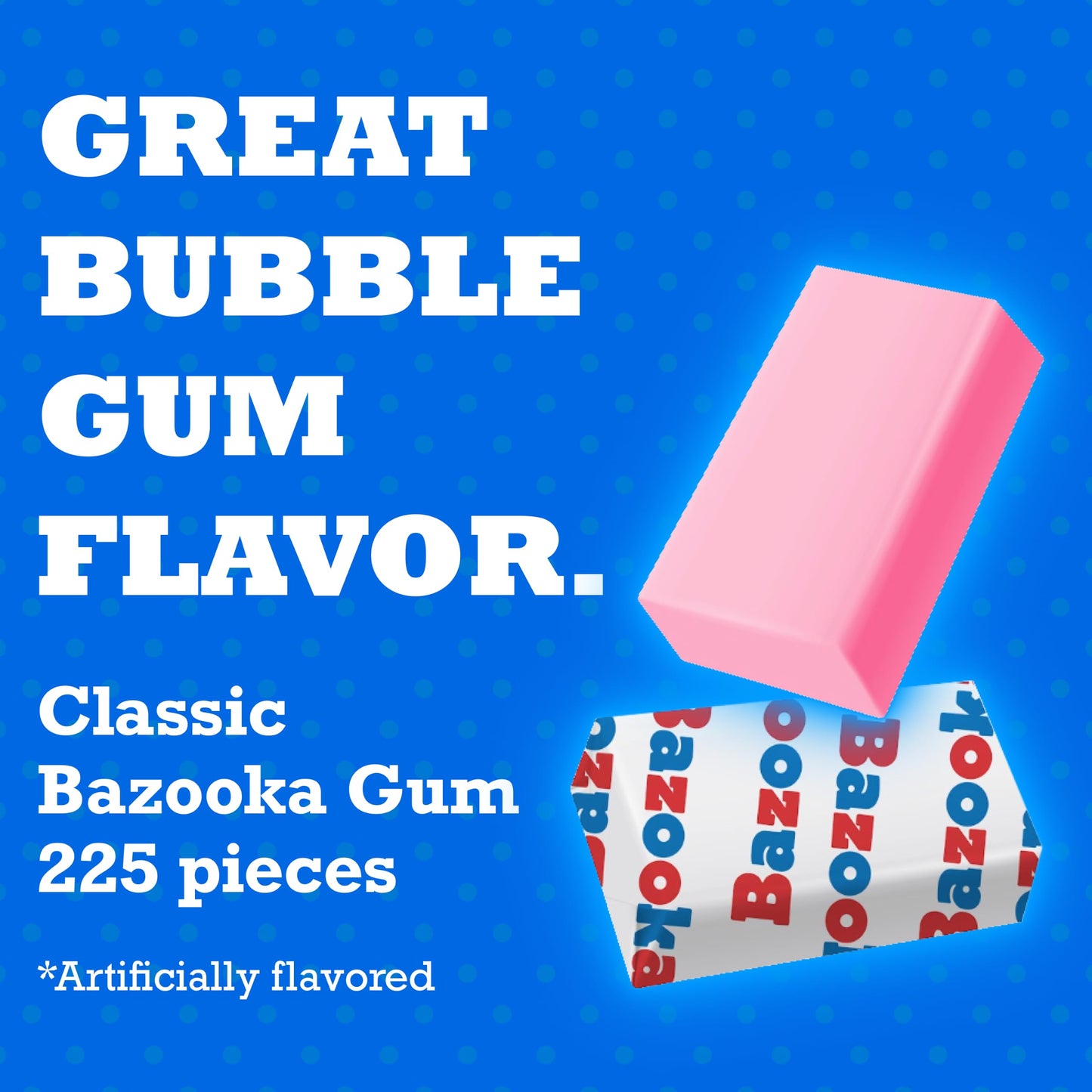 Bazooka Bubble Gum Original Nostalgia Mini-Wallet Pack