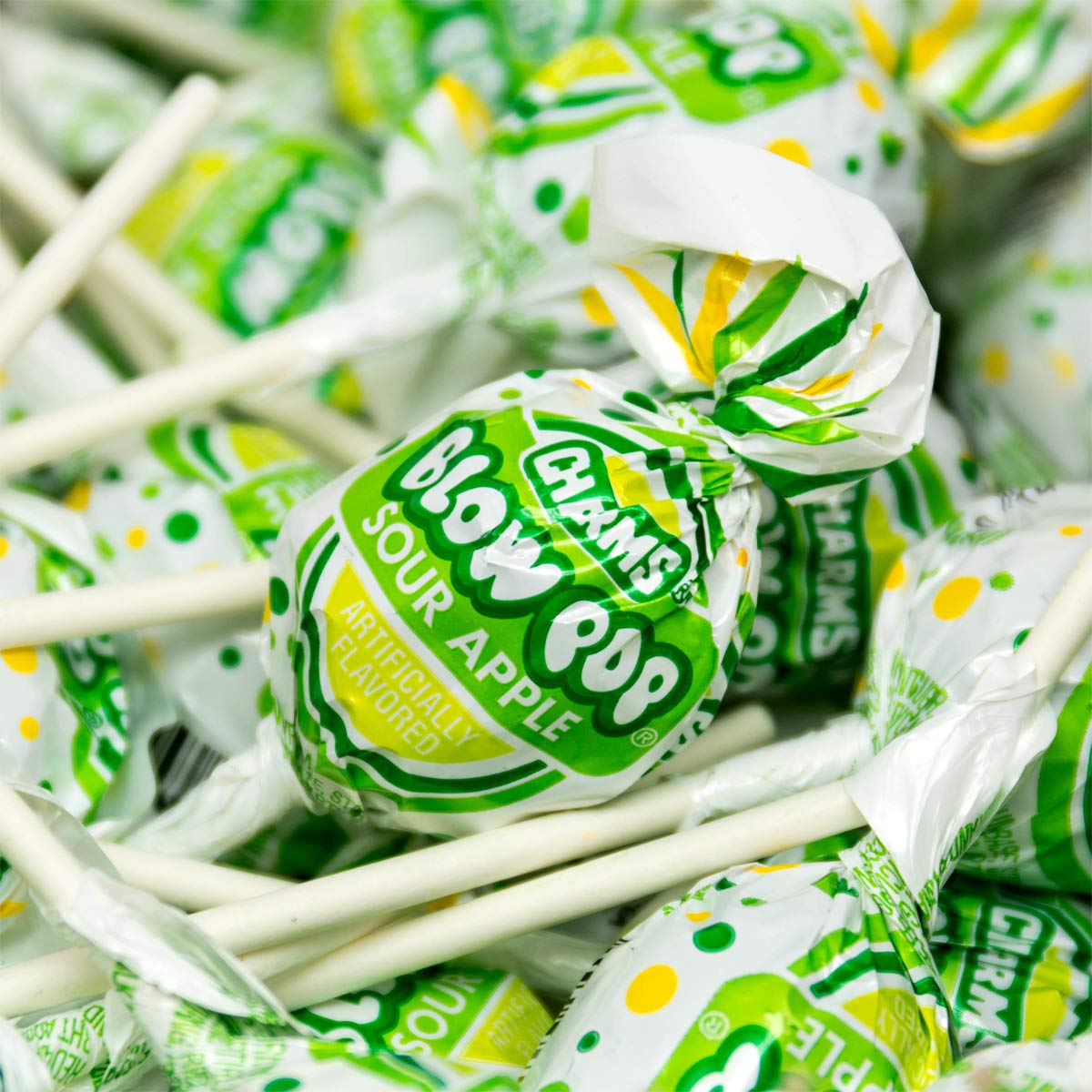 Charms Blow Pop Sour Apple 48CT
