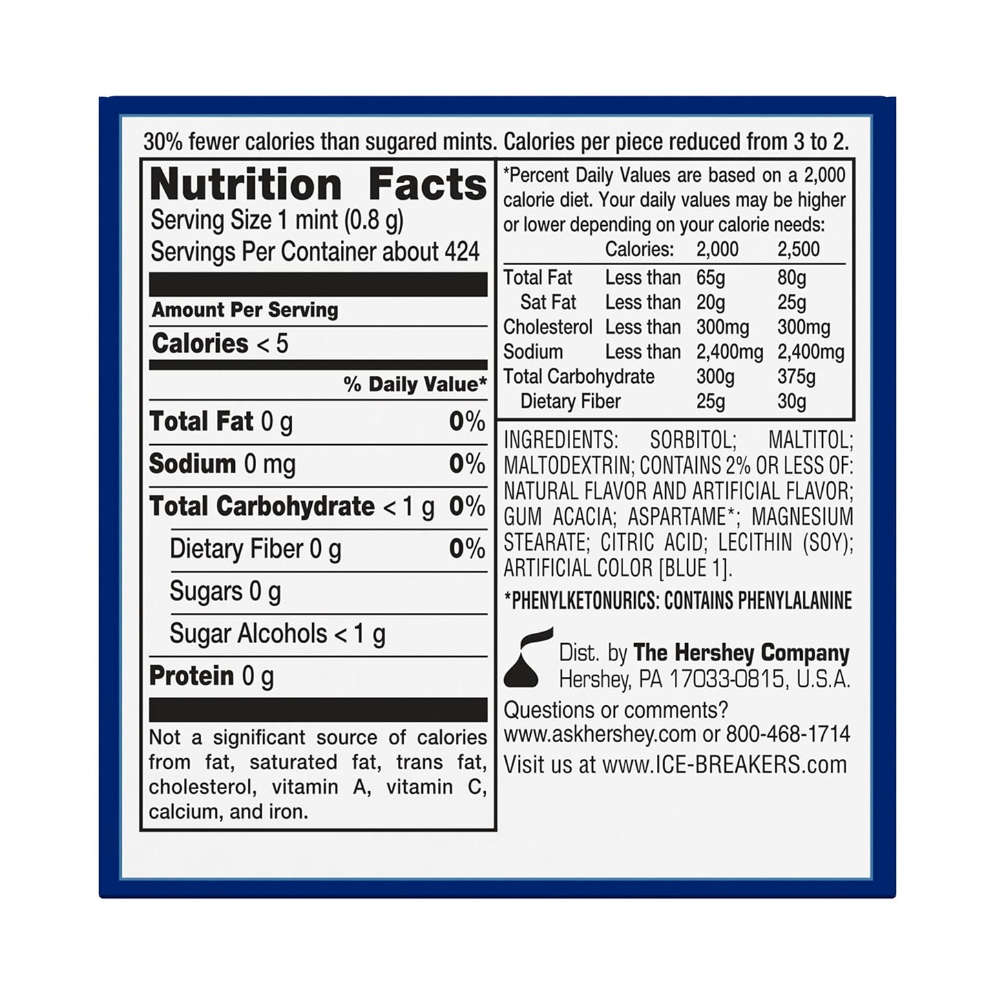 Ice Breakers Sugar Free Mints