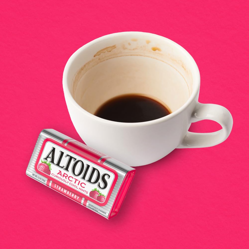 Altoids Arctic Strawberry Mints, 1.2 Ounce (8 Packs)