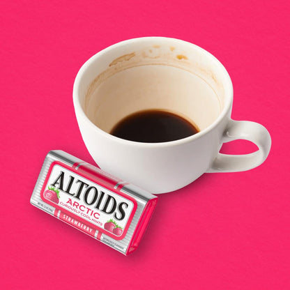 Altoids Arctic Strawberry Mints, 1.2 Ounce (8 Packs)
