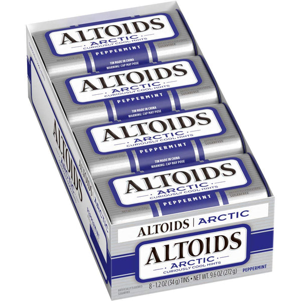 Altoids Arctic Peppermint Mints, 1.2 Ounce (8 Packs)