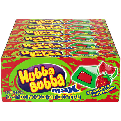 Jelly Belly Hubba Bubba Max Watermelon Strawberry 18 Units, 0.72-Kilogram