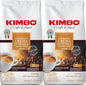 VALUBNDL: KIMBO WHOLE COFFEE BEANS 1KG - Espresso Beans - Café en Grain - Italian Coffee - Custom VALUBNDL Branded (BULK 4.41LBS!)