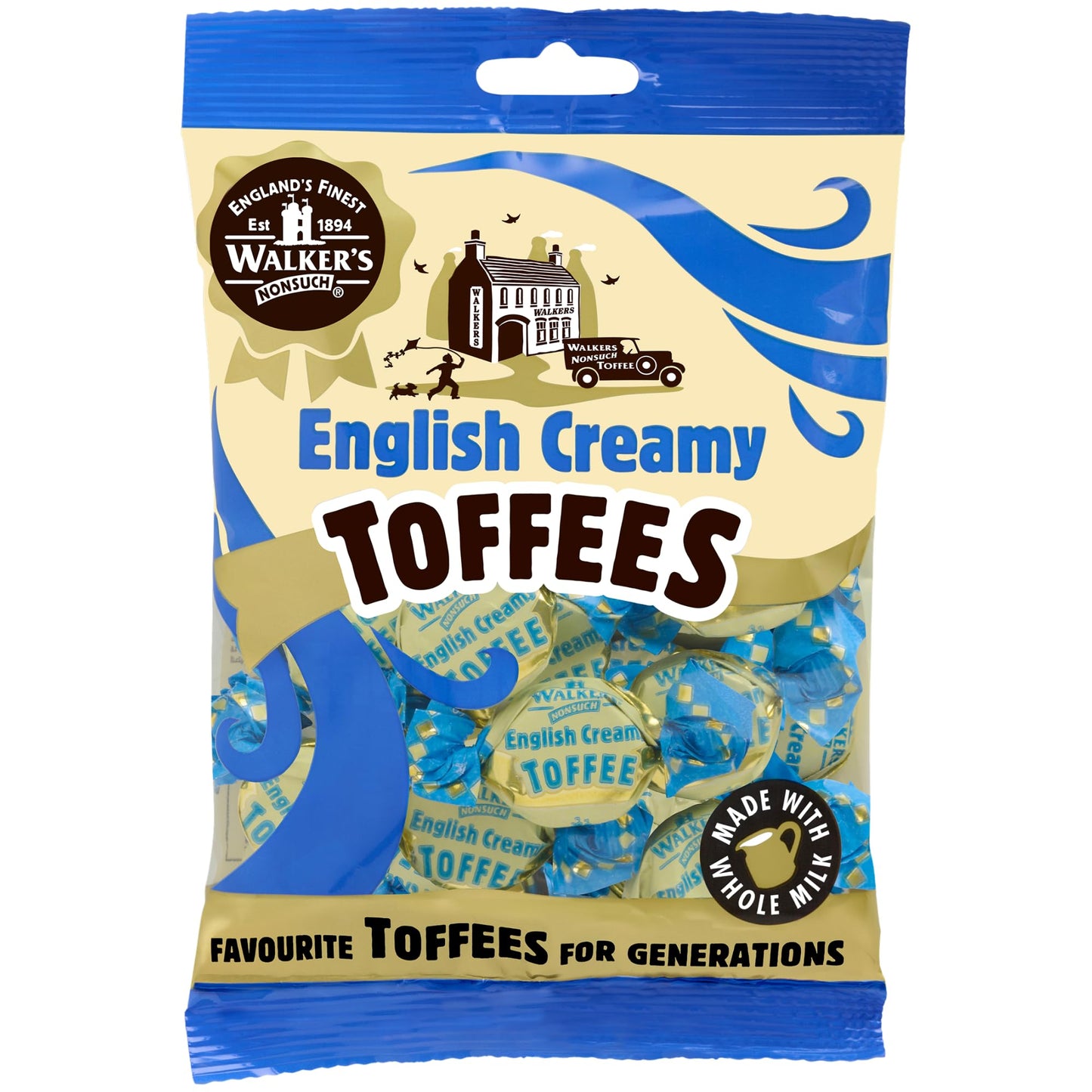 Walker's English Creamy Toffees 150g