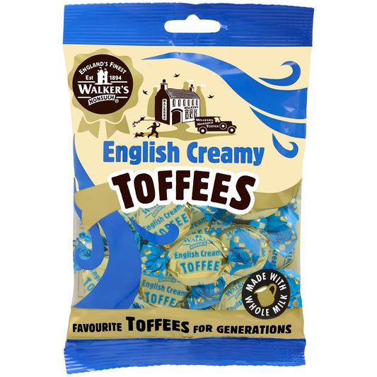 Walker's English Creamy Toffees 150g