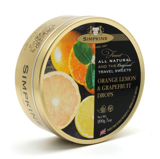 Simpkins Orange, Lemon & Grapefruit Travel Sweets by Simpkins