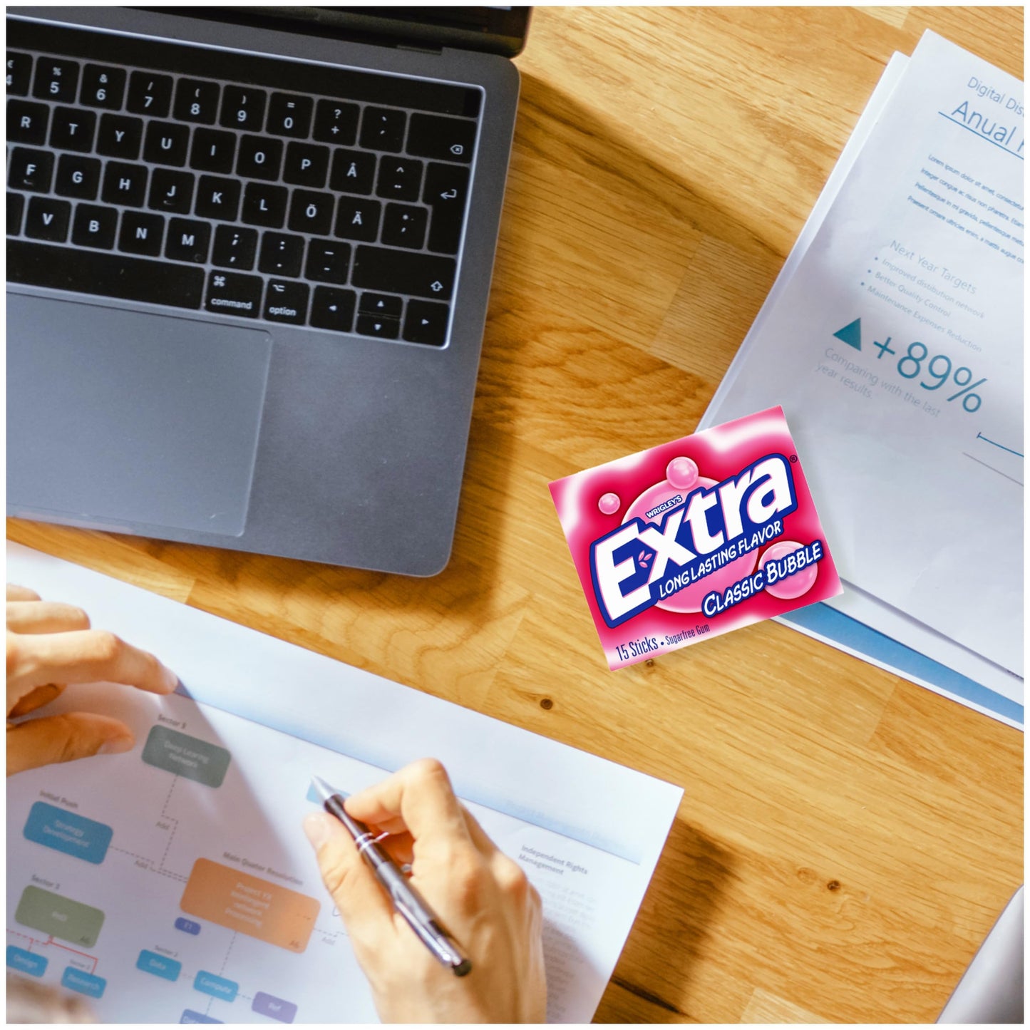 Extra Sugarfree Gum, 15-Count