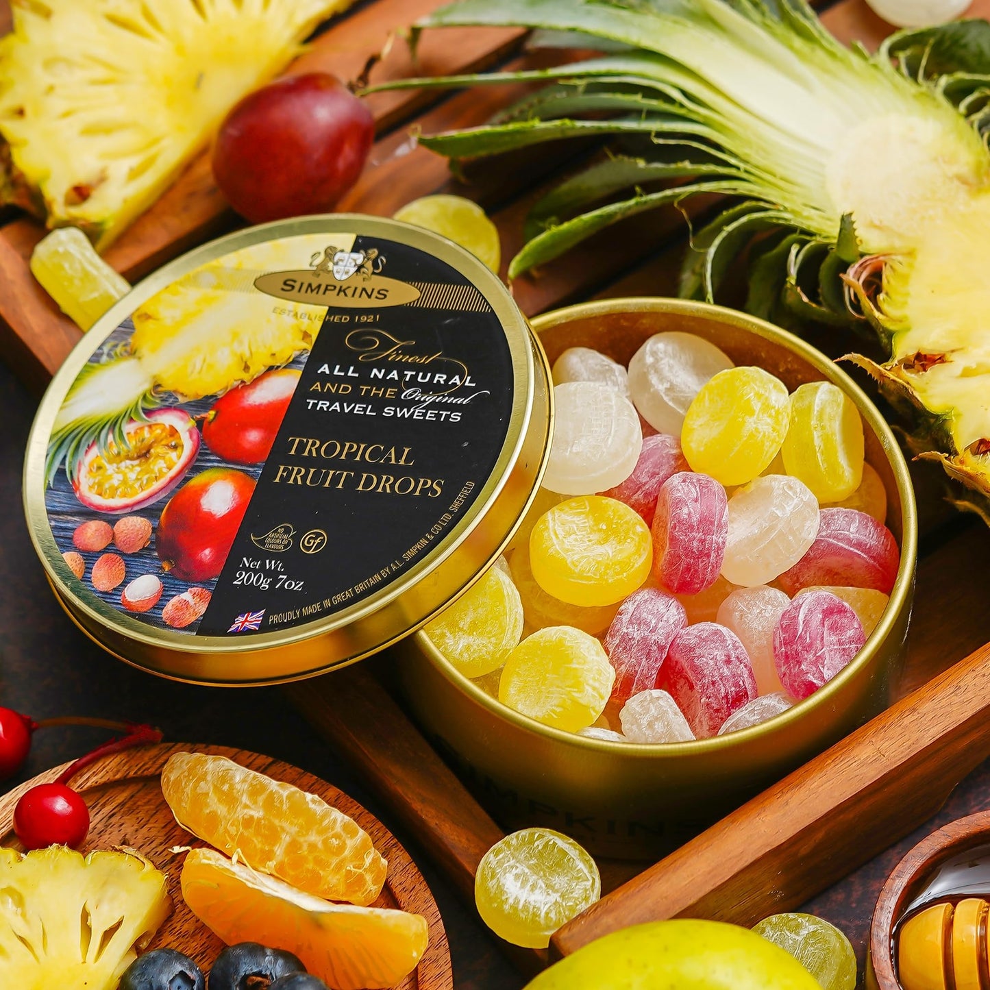Simpkins tropical fruit 200g