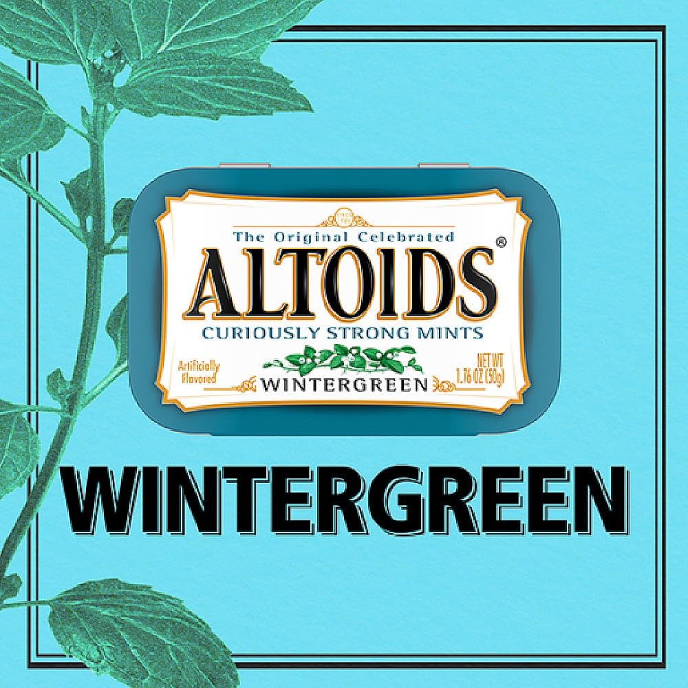 Altoids Wintergreen Mints, 1.76 Ounce (12 Packs)