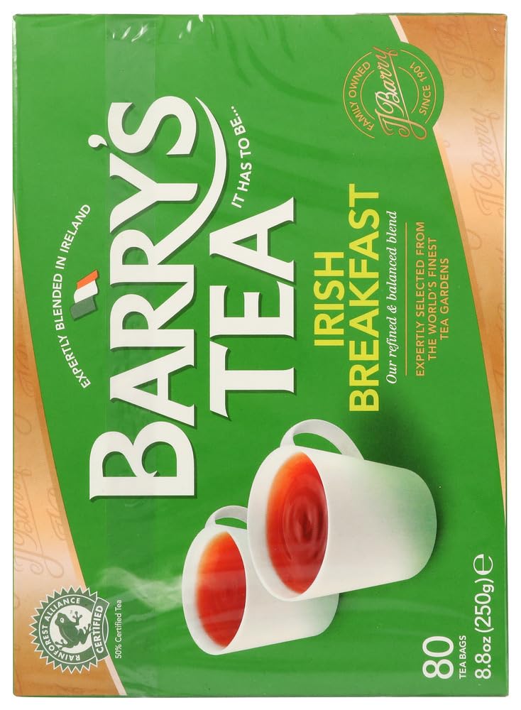 Barrys Irish Breakfast Tea 80 Tea Bags by Barry's Tea