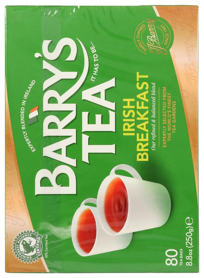 Barrys Irish Breakfast Tea 80 Tea Bags by Barry's Tea