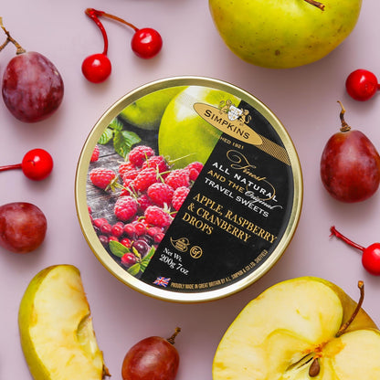 Simpkins Travel Sweets Apple, Raspberry and Cranberry