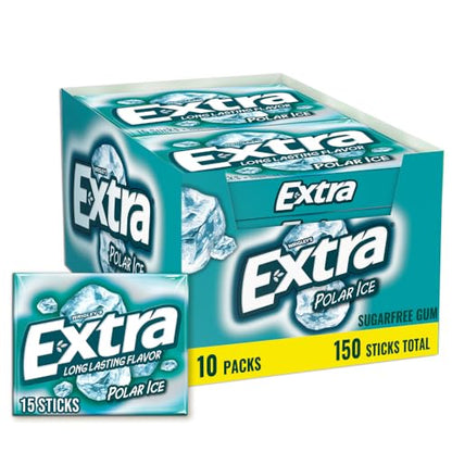 Wrigley's Extra Polar Ice Slim Pack, 10 Count