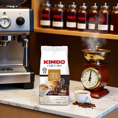 VALUBNDL: KIMBO WHOLE COFFEE BEANS 1KG - Espresso Beans - Café en Grain - Italian Coffee - Custom VALUBNDL Branded (BULK 4.41LBS!)