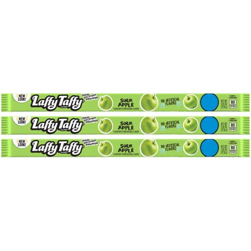 Laffy Taffy Ropes - Sour Apple, 24 count box by Laffy Taffy