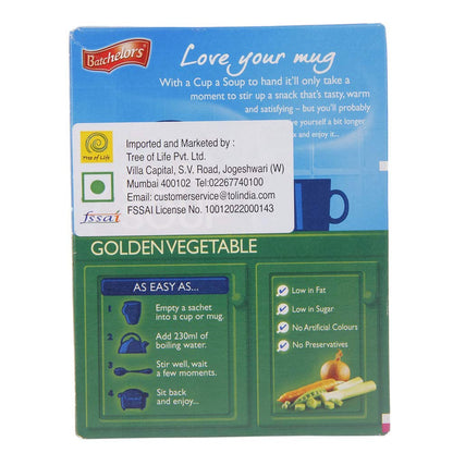 Batchelors Cup a Soup Golden Vegetable (4 per Pack - 82g)