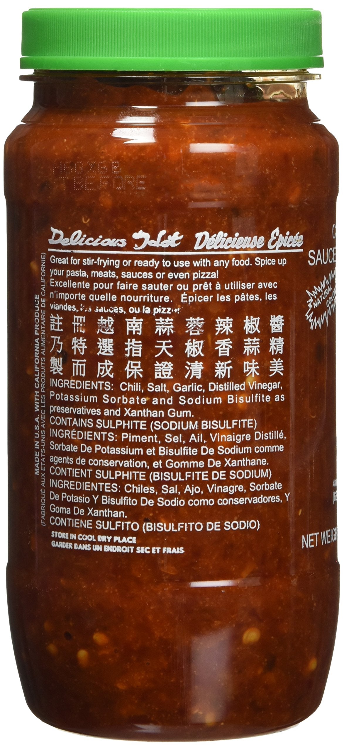 Huy Fong Chili Garlic Sauce