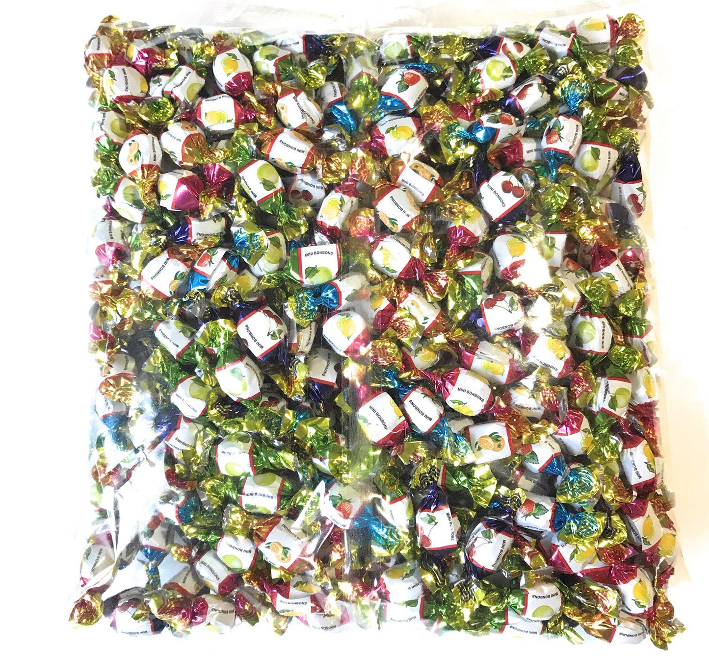S&F Assorted Fruit Filled Mini Hard Candies, 750g/26oz