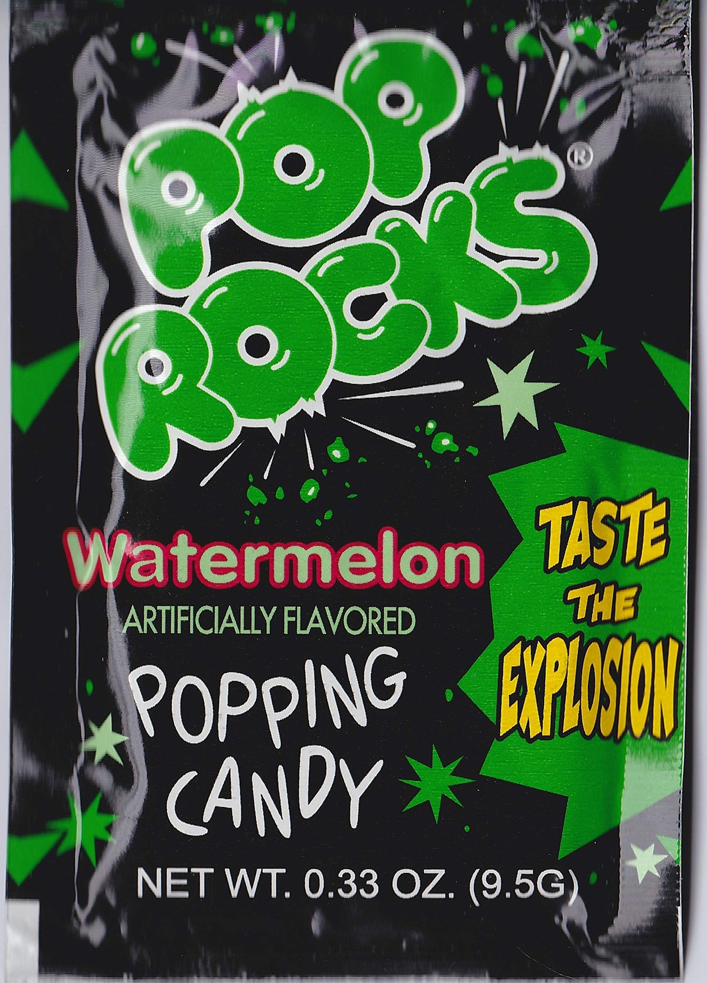 Pop Rocks Popping Fizzing Crackling Candy 6pk (Watermelon, 6 Pack)