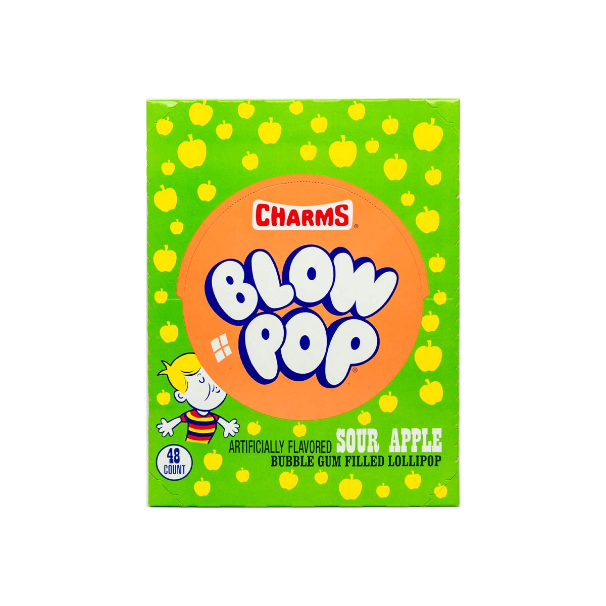 Charms Blow Pop Sour Apple 48CT