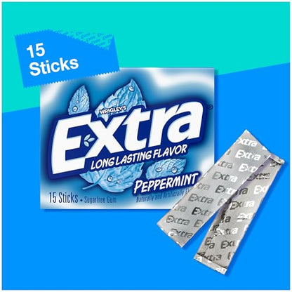 Extra Sugarfree Gum, 15-Count