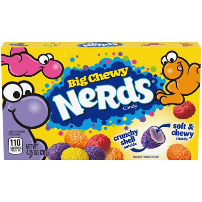 Nerds Big Chewy and Sour Big Chewy, 8 Count, 120g